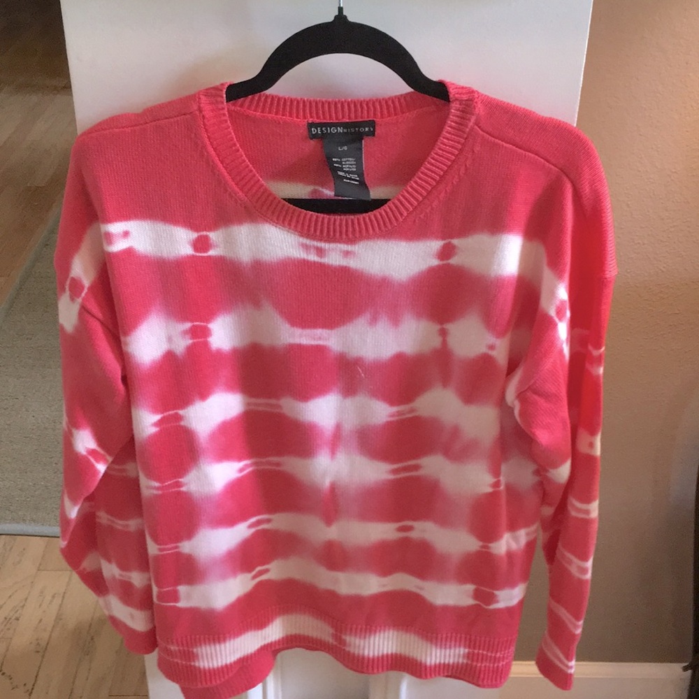Design History Tie Dye Sweater